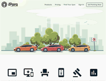 Tablet Screenshot of iparq.com